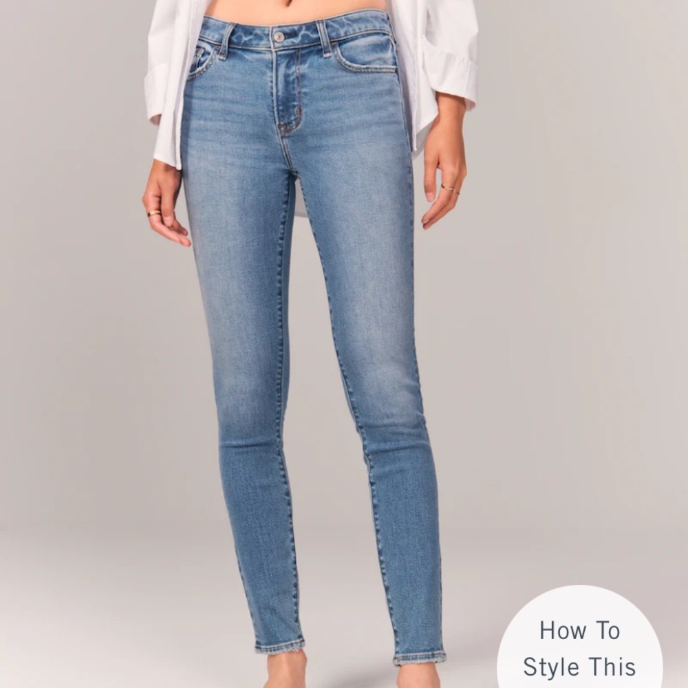 Abercrombie & Fitch Super Skinny Mid Rise 29/8L